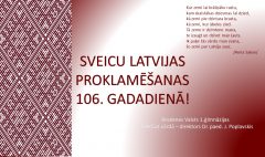 Latvijai 106